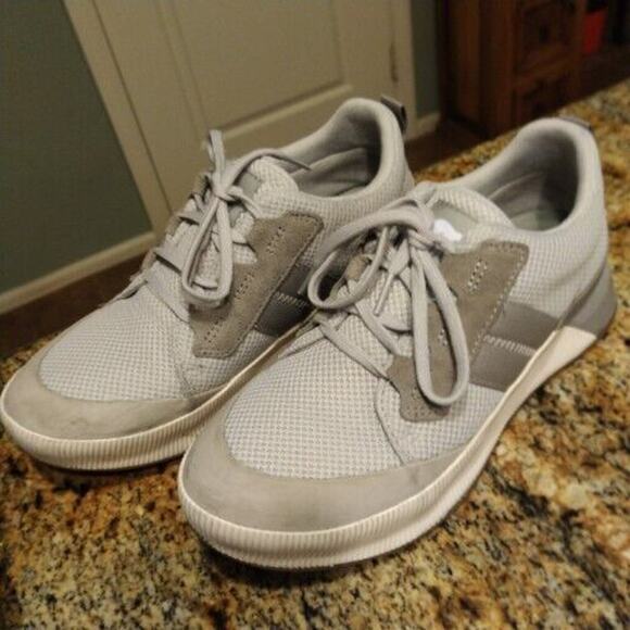Womens Sorel Out N About 3 Waterproof Sneakers Gray Sz 9.5 - Picture 6 of 12